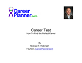 Thumbnail of Career Test Video