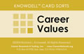 picture of knowdell values card - backside